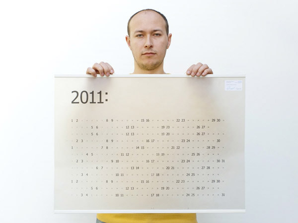 Bastarda 20 Calendarios creativos para el 2011