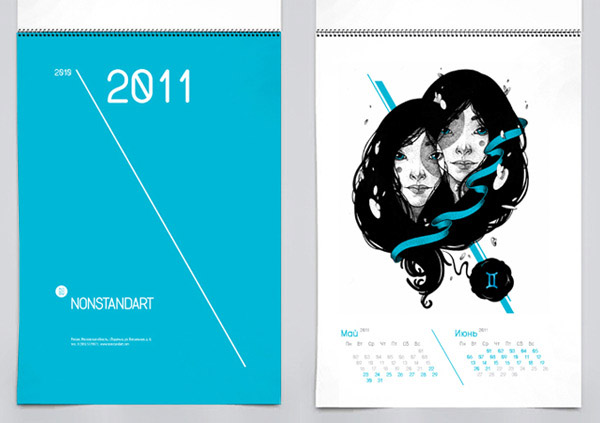 Pavel Ripley 20 Calendarios creativos para el 2011
