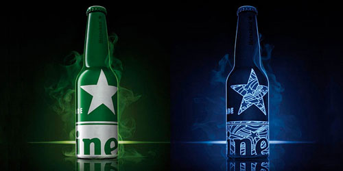 Heineken STR Bottles Aluminum Based Package Design
