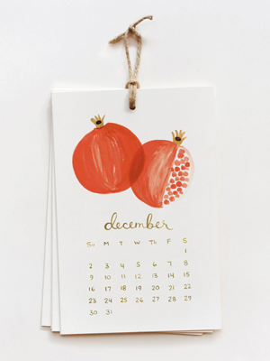 Rifle 2012 Fruit Calendar
