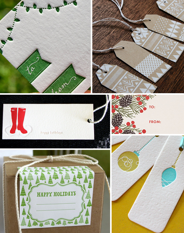 Gift Tag Ideas Inspiration2 Holiday Gift Wrap Inspiration, Part 4