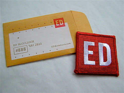 Ed Strange Business Card