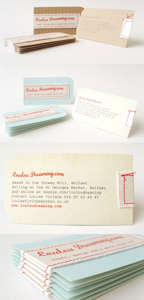 Loulou Dreaming Strange Business Card