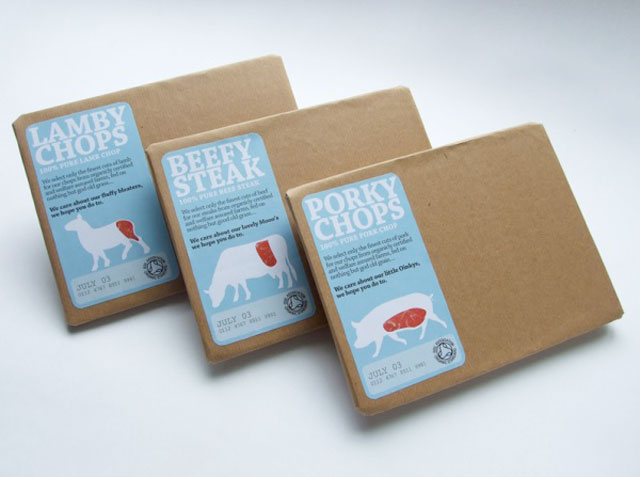 Meaty Packaging by Chris Chapman